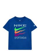 Nike Te-S/S Tee Blå