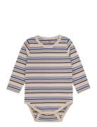 En Fant Body Ls Stripe Multi/patterned