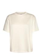 Coster Copenhagen Sweat Blouse With Heart Cutout Kräm