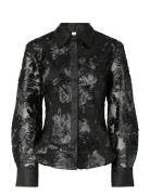 YAS Yasfloree Ls Shirt - D2D Svart