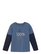 Minymo T-Shirt Ls Blå
