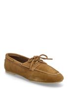 Mango Suede Nautical Skor Badskor Brun