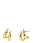 Edblad Spire Hoops S Gold Guld