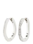 Pilgrim True Hoop Earrings Silver-Plated Silver