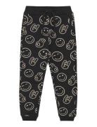 Minymo Pants Sweat Aop Svart