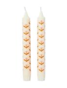 Broste Copenhagen Tulip Taper Candle Kräm