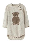 Lil'Atelier Nbngalto Ria Ls Knit Body Lil Kräm