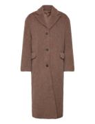 Weekday Over D Wool Blend Coat Brun