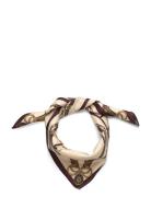 Mango Chain-Print Scarf Kräm