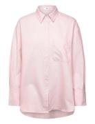 Mango Pocket Over Shirt Rosa