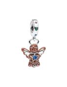 Pandora Gingerbread Angel Sterling Silver Dangle Silver