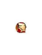 Pandora Marvel Iron Man 14K Gold-Plated Charm With Glow In The Dark An...