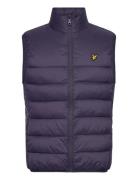 Lyle & Scott Wadded Gilet Marinblå