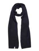 Selected Slhcray Wool Blend Scarf Marinblå