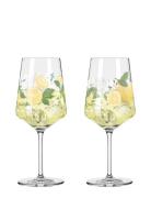 Ritzenhoff Sommertau Wineglass 2-P Limoncello Nude