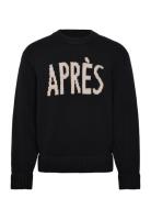 J. Lindeberg Fabian Graphic Knit Sweater Svart