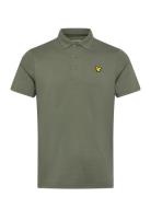 Lyle & Scott Sport Core Polo Shirt Khaki Green