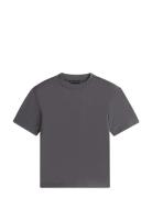 Tommy Hilfiger Washed Faded Graphic T-Shirt Ss Grå