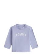 Tommy Hilfiger Monotype Logo Tee L/S Rosa