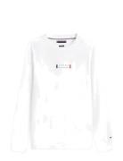 Tommy Hilfiger Brand Love Ls Tee Vit