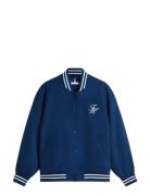 Tommy Hilfiger Df Wool Varsity Bomber Marinblå