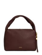 Tommy Hilfiger City Leather Shoulder Bag Burgundy
