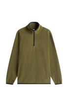 Tommy Jeans Tjm Reg S Flag Polar Fleece Qz Grön