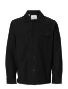 Selected Slholiver Sweat Overshirt Noos Svart
