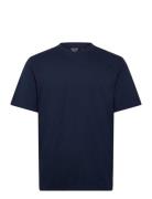 Hollister Short Sleeve Classic Fit Tee Marinblå