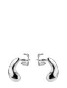 Enamel Copenhagen Studs, Nima Silver