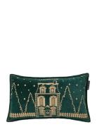 Lexington Home Winter House Organic Cotton Velvet 50X30 Pillow Grön