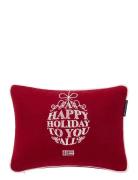 Lexington Home Ornament Wool Mix 40X30 Pillow Röd