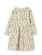 Garbo&Friends Jersey Long Sleeve Dress Kräm