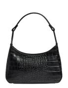 Markberg Ariallambg Handbag, Croco Svart