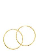 Sistie Hoop Basic - Creoles Gold-Plated Guld