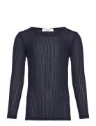 Rosemunde Kids Rkbaku Ls T-Shirt Marinblå