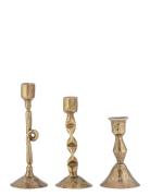 Bloomingville Efsa Candle Holder Guld