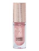 Revolution Beauty London Revolution Pout Bomb Shimmer Gloss Shine Pink...