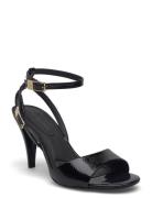 Tommy Hilfiger Th Elegant Patent Sandal Svart