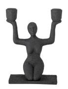 Bloomingville Lucie Candle Holder Svart