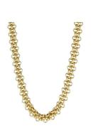 Bud To Rose Queen Necklace Gold Guld