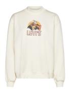 Levi's® Gr Collins Mockneck Crew Archi Kräm
