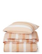 Lexington Home Beige/White Striped Cotton Sateen Bed Set Beige