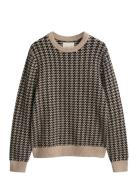 GANT 2-T Texture C-Neck Multi/patterned