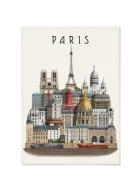 Martin Schwartz Paris Tea Towel Multi/patterned
