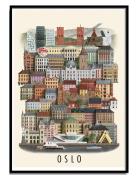 Martin Schwartz Oslo Small Poster Multi/patterned