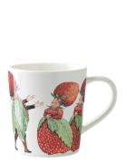 Design House Stockholm The Strawberry Family Mug With Handle Vit