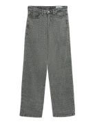 Vero Moda Vmtessa Hr Wide Rhinest Jeans Ra206 Grå