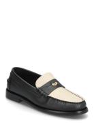 Tommy Hilfiger Hilfiger Penny Crust Lth Loafer Svart