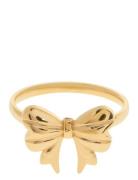 Timi Of Sweden Juliette - Bow Ring Stainless Steel Guld